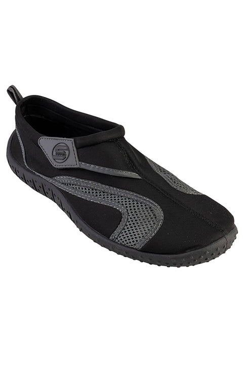 Men's Aqua Sock Water Shoes - Waterproof Slip-Ons for Pool, Beach and Sports