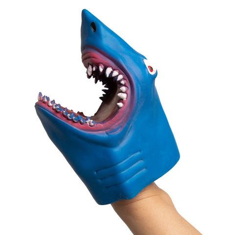 Rubber Shark Hand Puppet