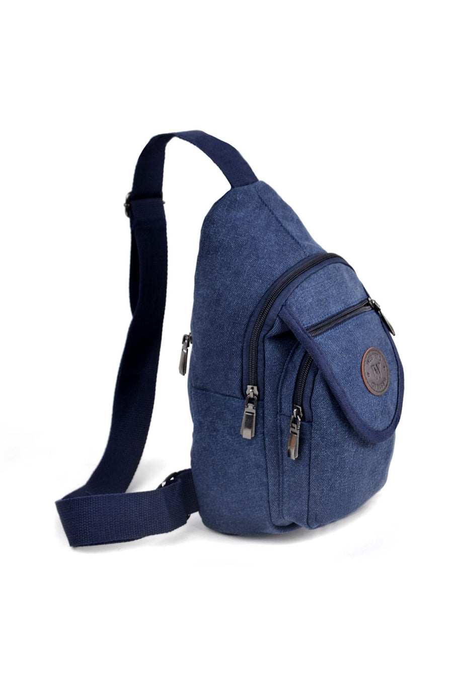 Canvas Sling Bag With Adjustable Strap - Vacay Land 