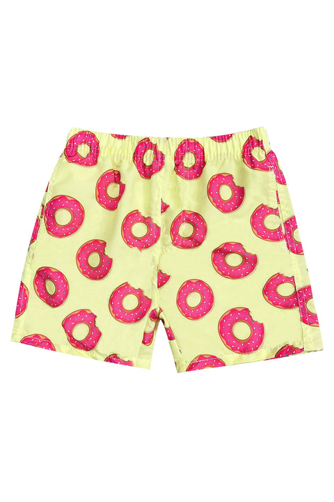 Kids Swim Shorts Donut Print