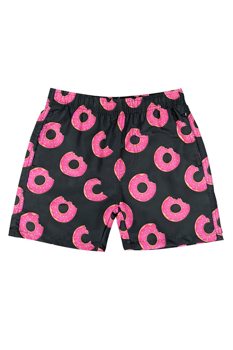 Kids Swim Shorts Donut Print