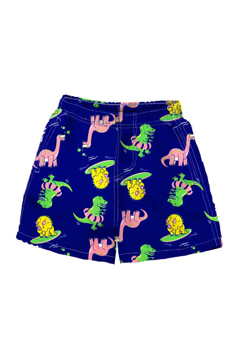 Toddler Swim Shorts Fast Dry, Dinosaurs Print