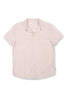 Men's Short Sleeve Cotton Casual Fit Button Down Shirt, Pink