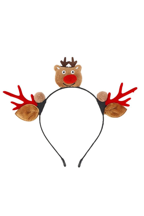 Reindeer and Christmas Tree Headbands, Pack of 2 - Vacay Land 