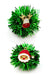 Women's Christmas Earrings, Santa and Reindeer - Vacay Land 