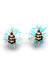 Women's Christmas Earrings, Christmas Tree In The Snow